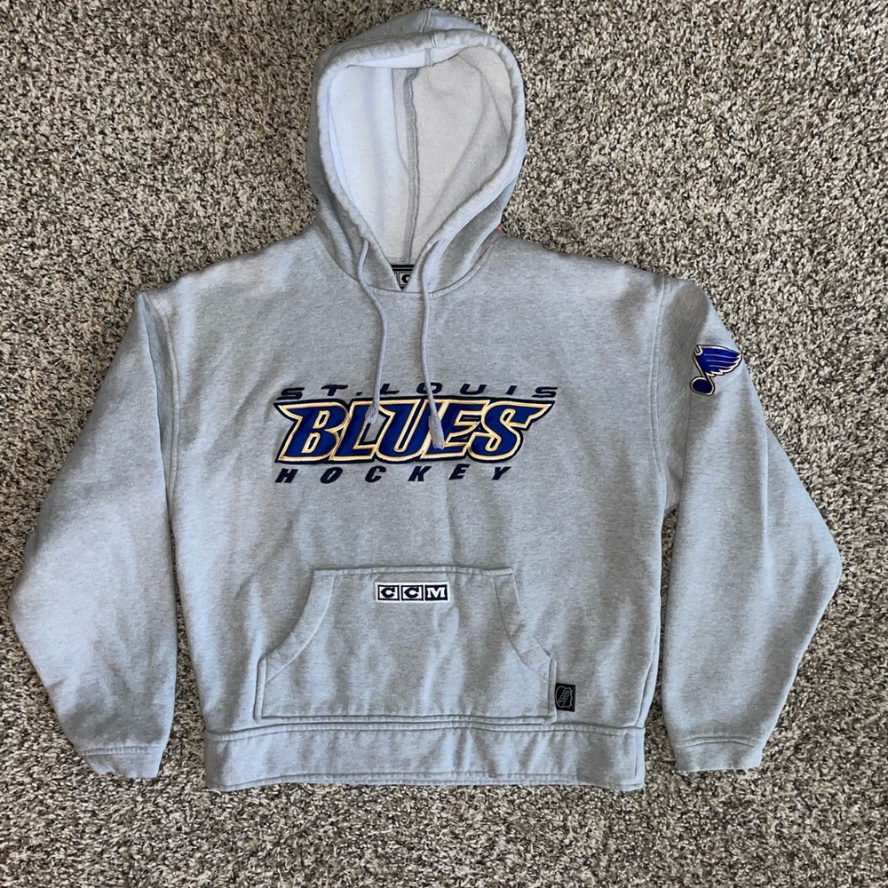 Stl Blues Ccm Hoodie